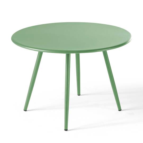 Mesa de centro de jardín redonda Ø50 x 34 cm