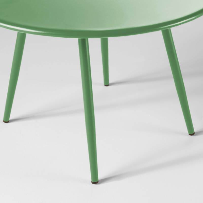 Mesa de centro de jardín redonda Ø50 x 34 cm (4/6)