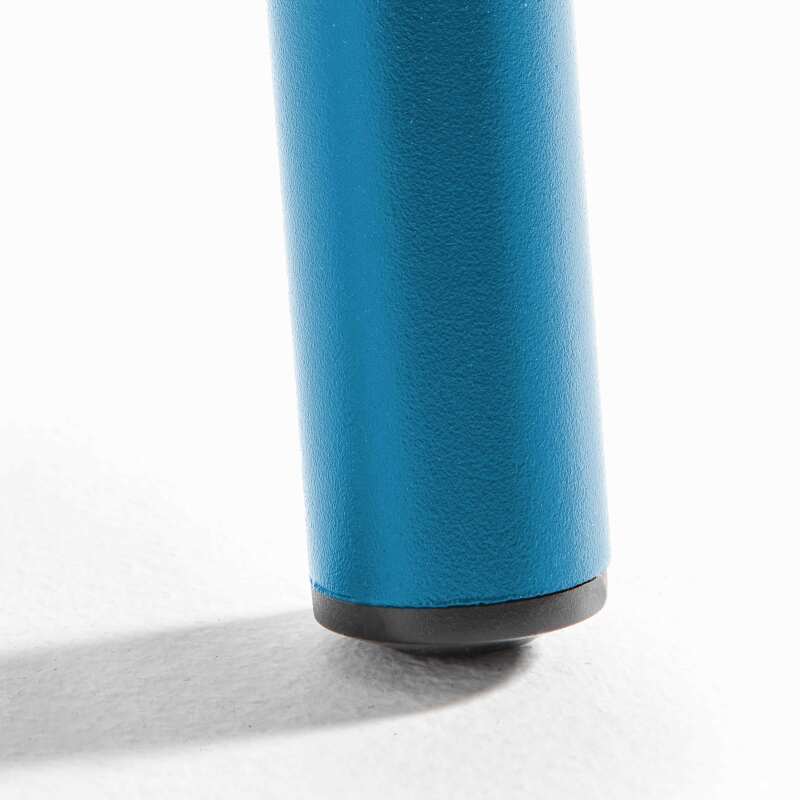 Mesa de jardín cuadrada de metal 70 x 70 x 70 cm (2/6)