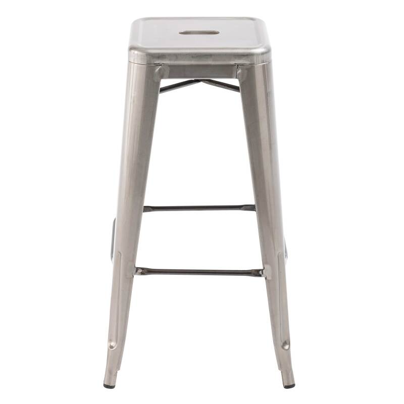 Taburete de jardín de metal mate (4/7)