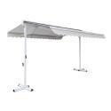 Toldo manual de doble inclinación con cajón 3 x 4 m
