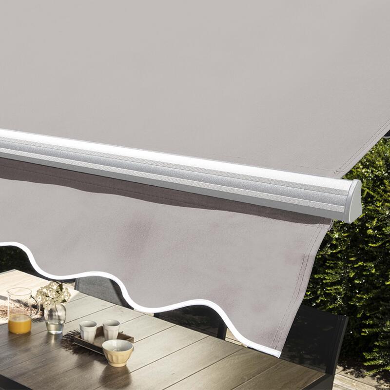 Toldo manual de doble inclinación con cajón 3 x 4 m