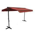 Toldo manual de doble inclinación con cajón 3 x 4 m