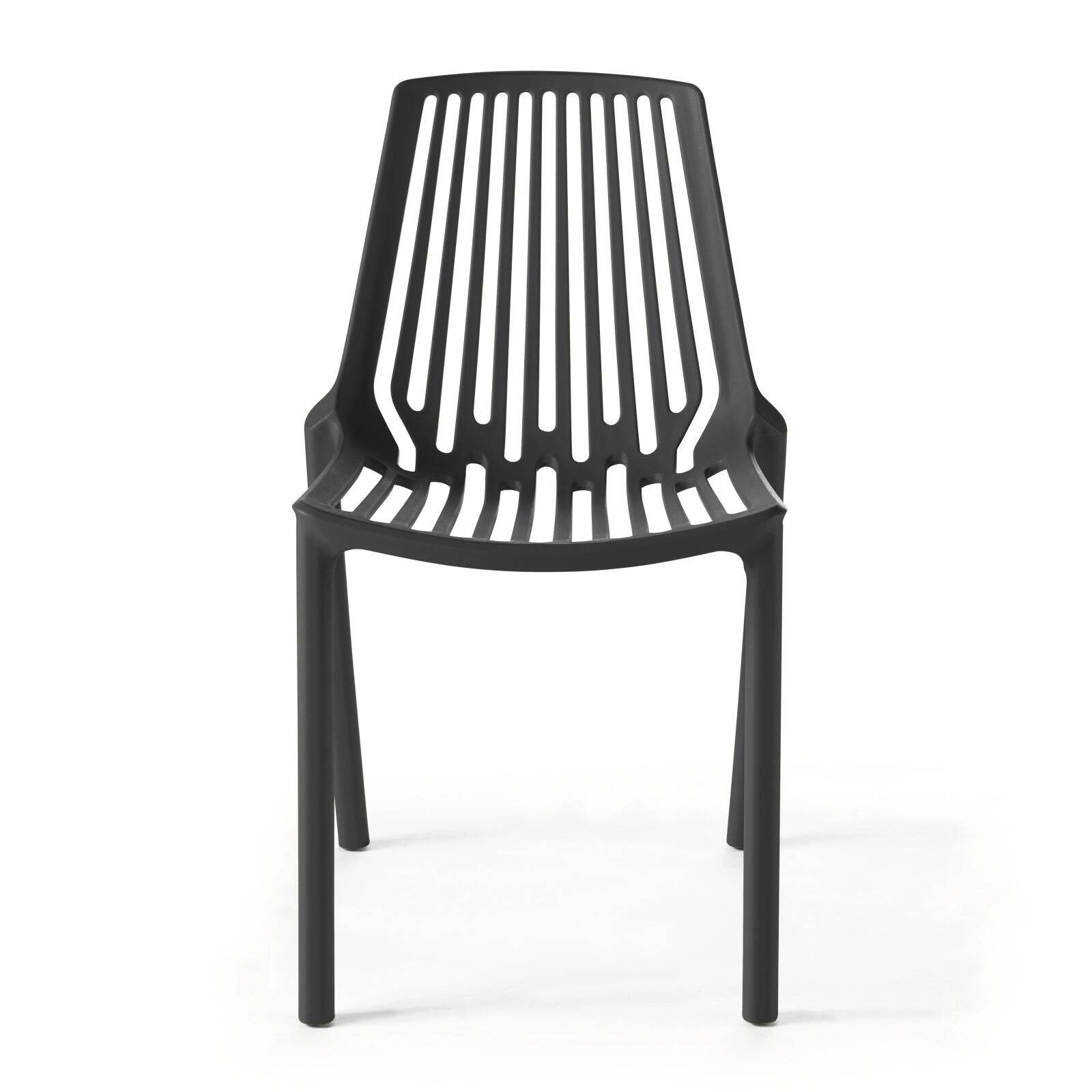 Silla de jardín de plástico con diseño perforado Silla de jardín de plástico con diseño perforado