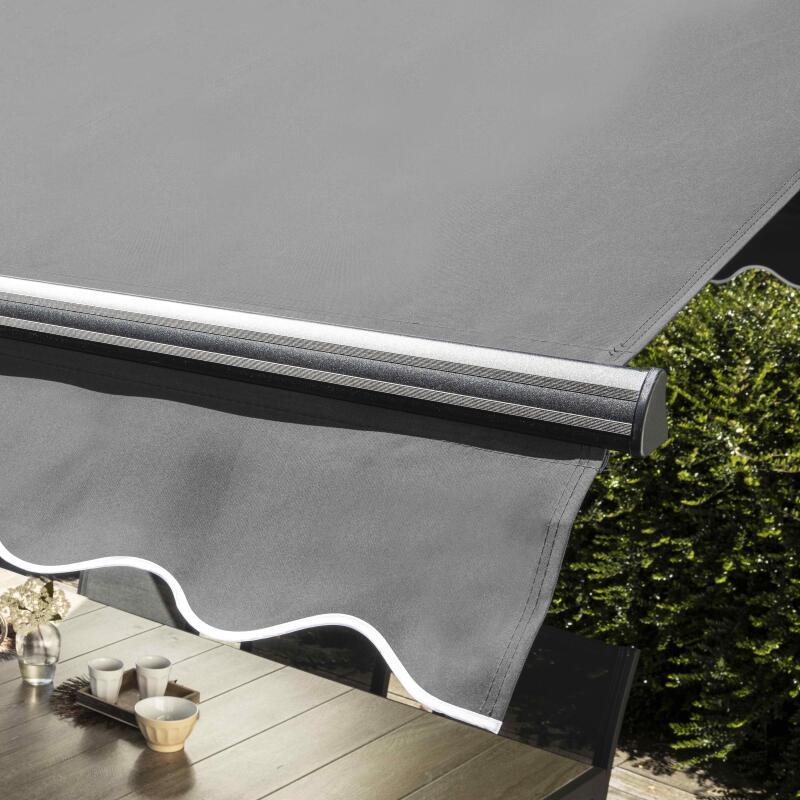 Toldo de campaña a dos aguas (3 x 4m) + 4 losetas de contrapeso