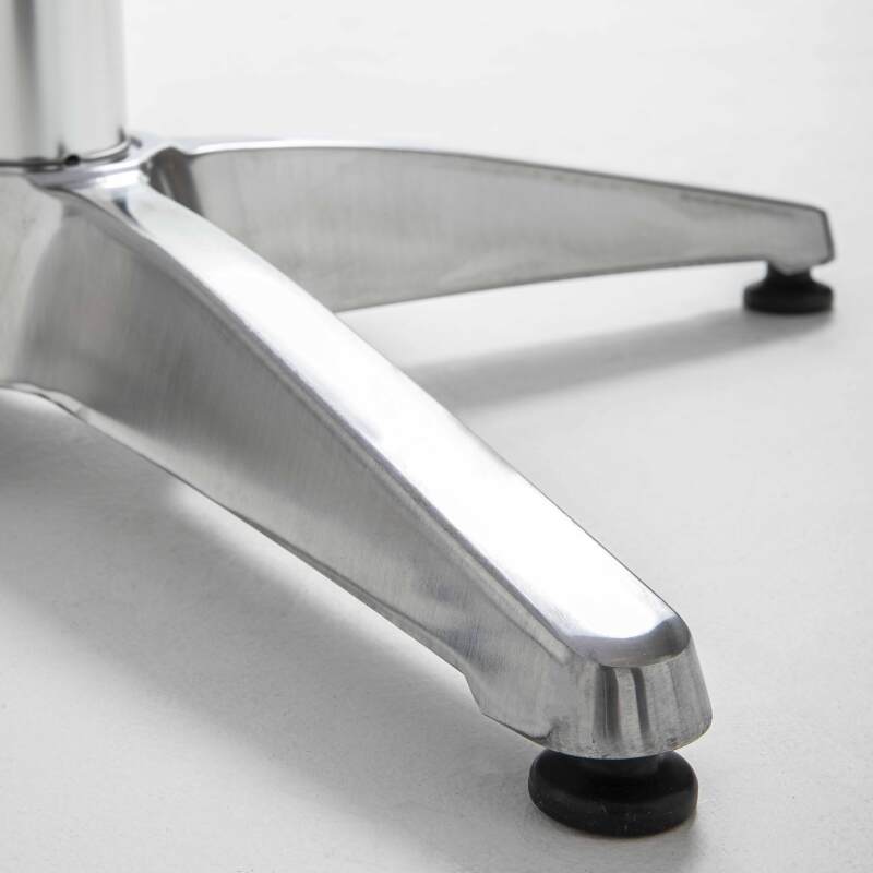 Mesa redonda de jardín estilo bistró de aluminio (⌀70 x 70 cm)