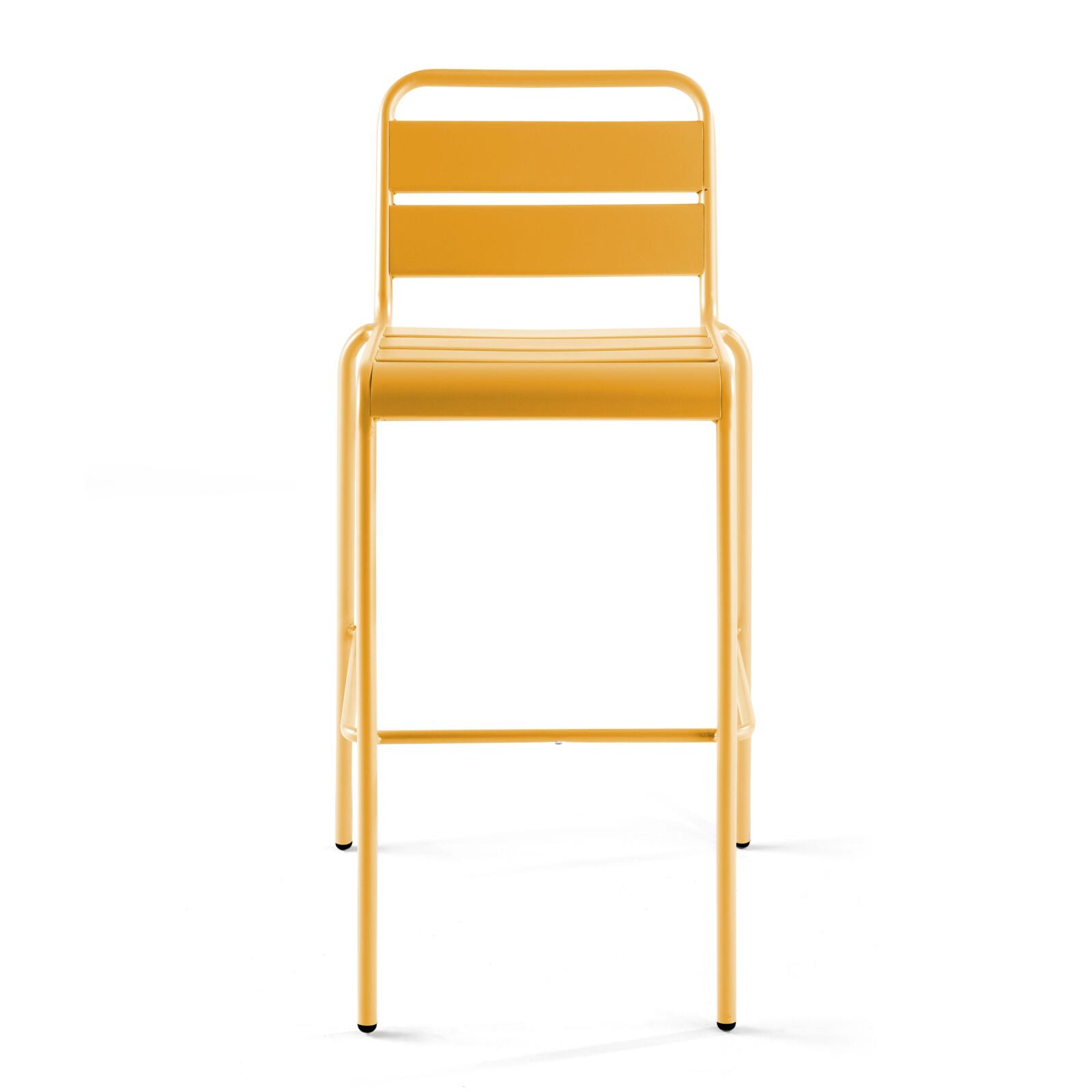 Silla de bar alta de metal