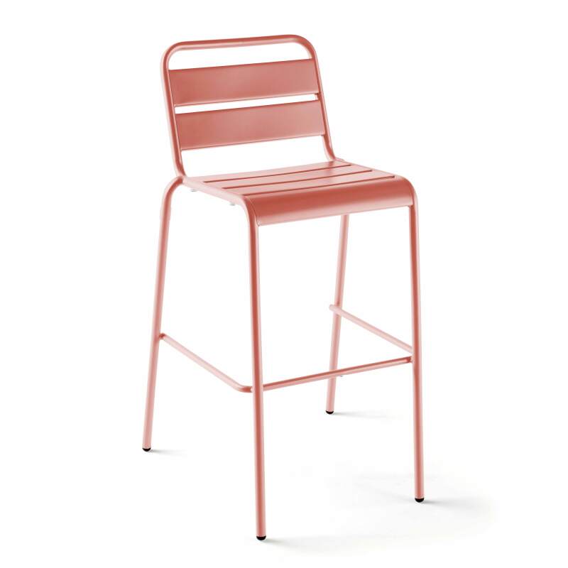 Silla de bar alta de metal