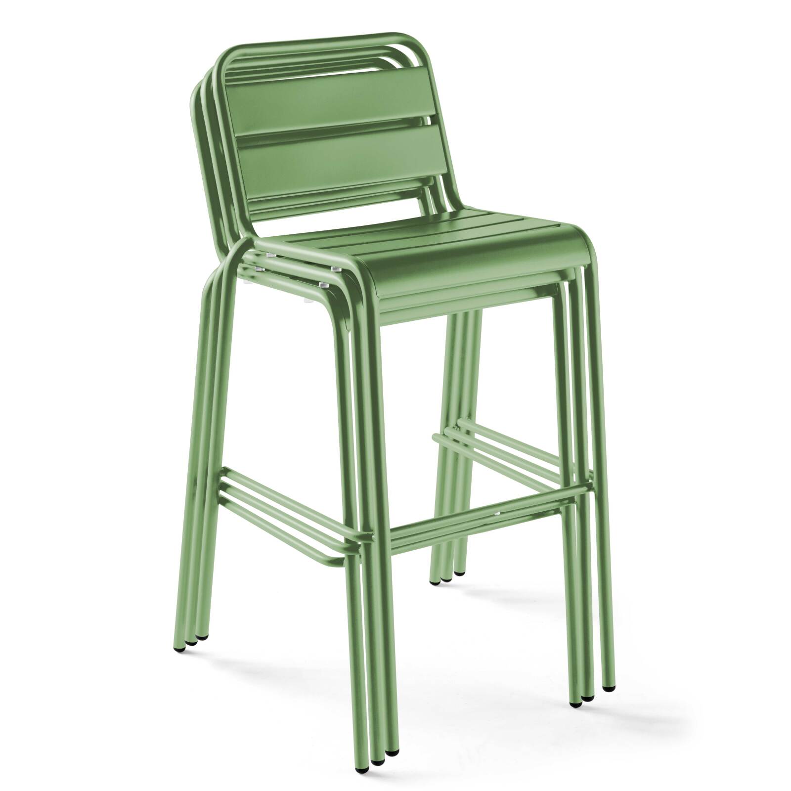 Silla de bar alta de metal
