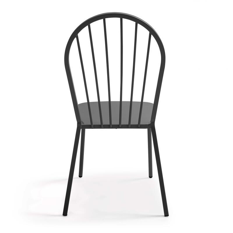 Silla de bistró de metal