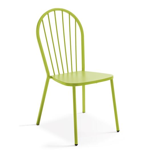 Silla de bistró de metal