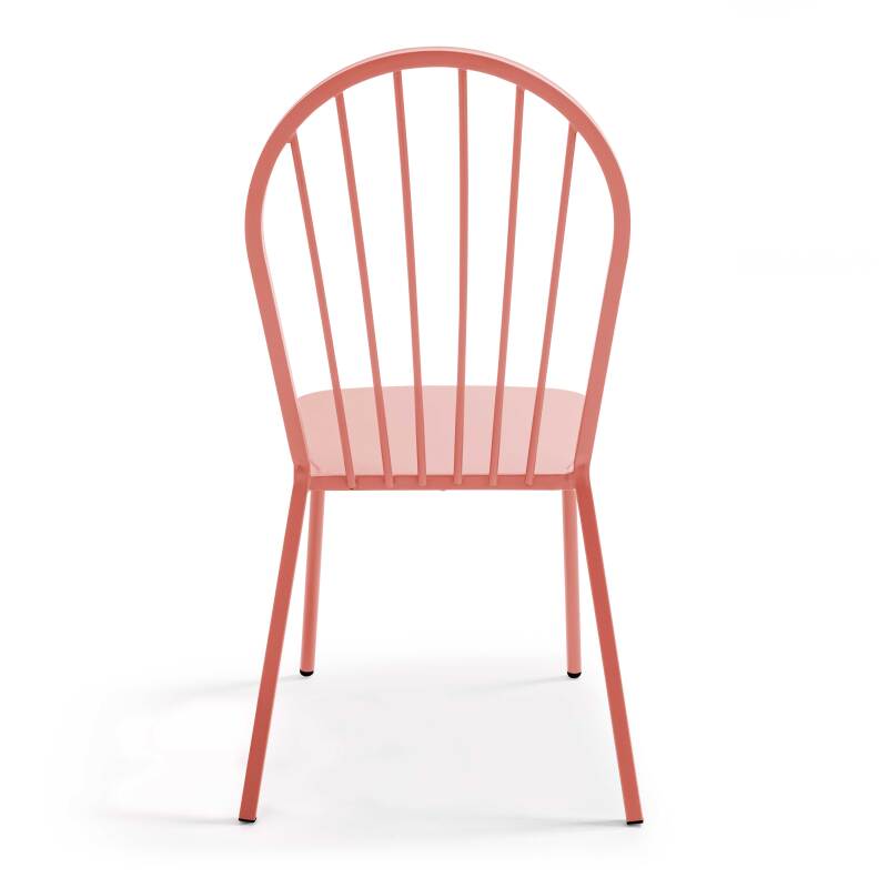 Silla de bistró de metal (3/5)