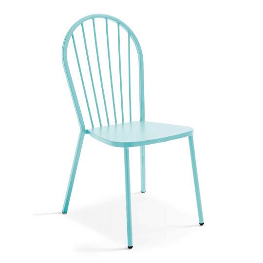 Silla de bistró de metal