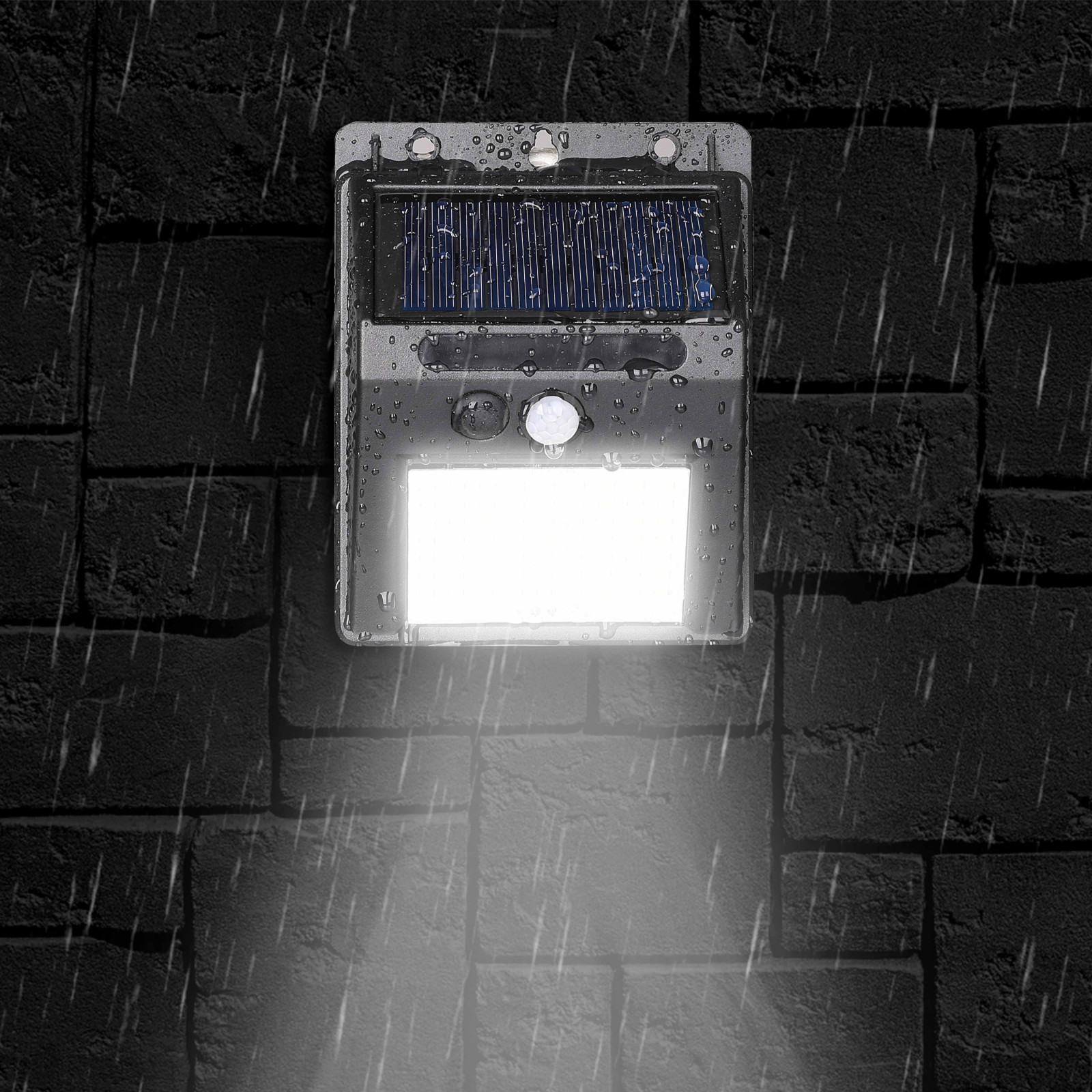 Applique solaire extérieure résistante à la pluie