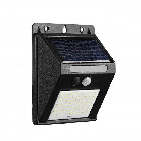 Lote de apliques de pared solares LED con sensor de movimiento (1/1)