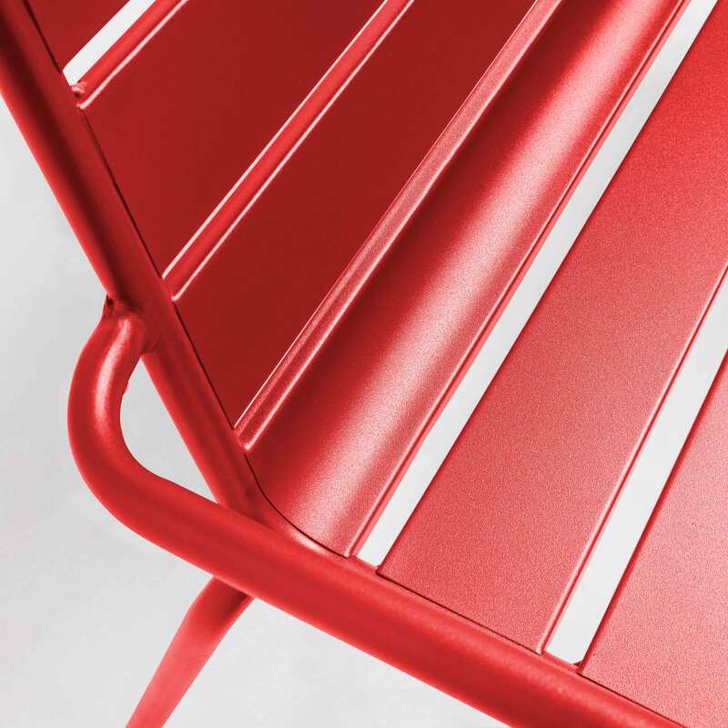 Banco de jardín de metal (3/6)