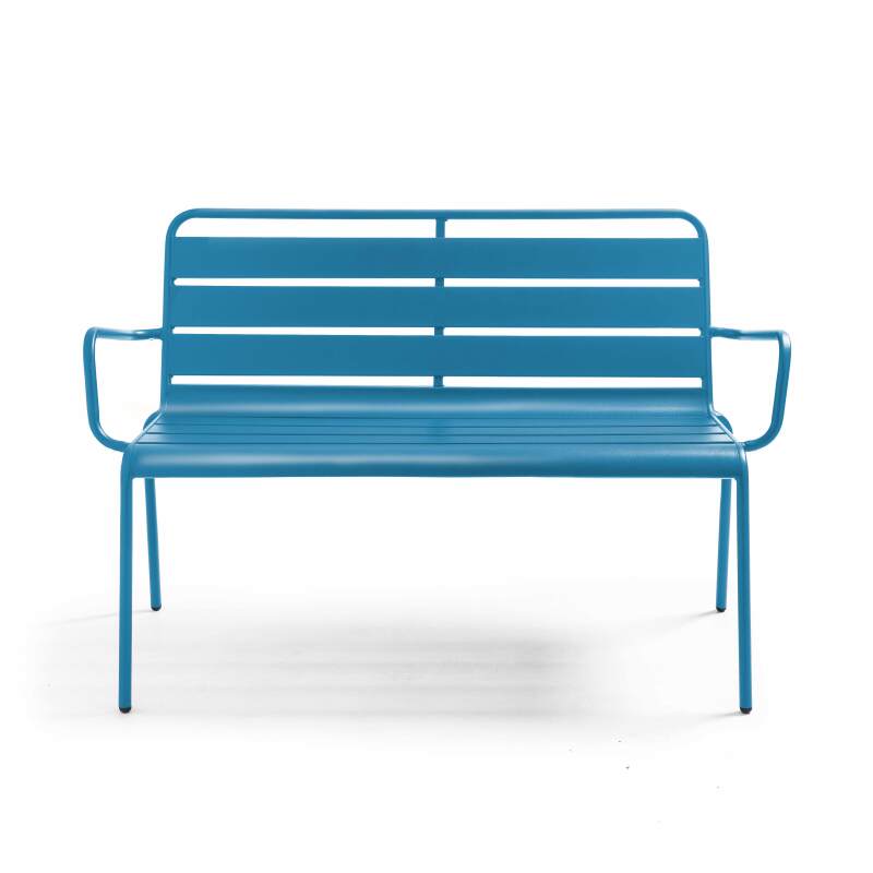 Banco de jardín de metal