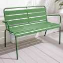 Banco de jardín de metal