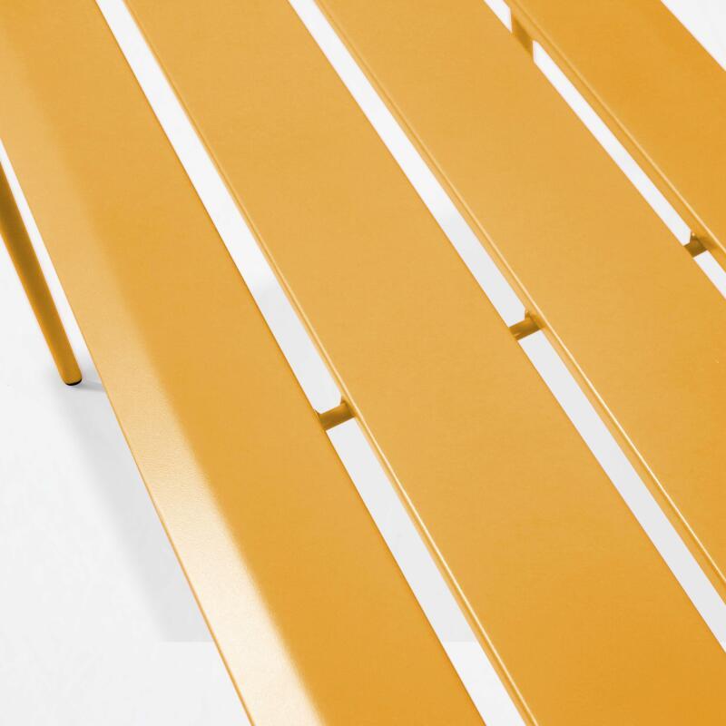 Banco de jardín de acero termolacado (2/4)