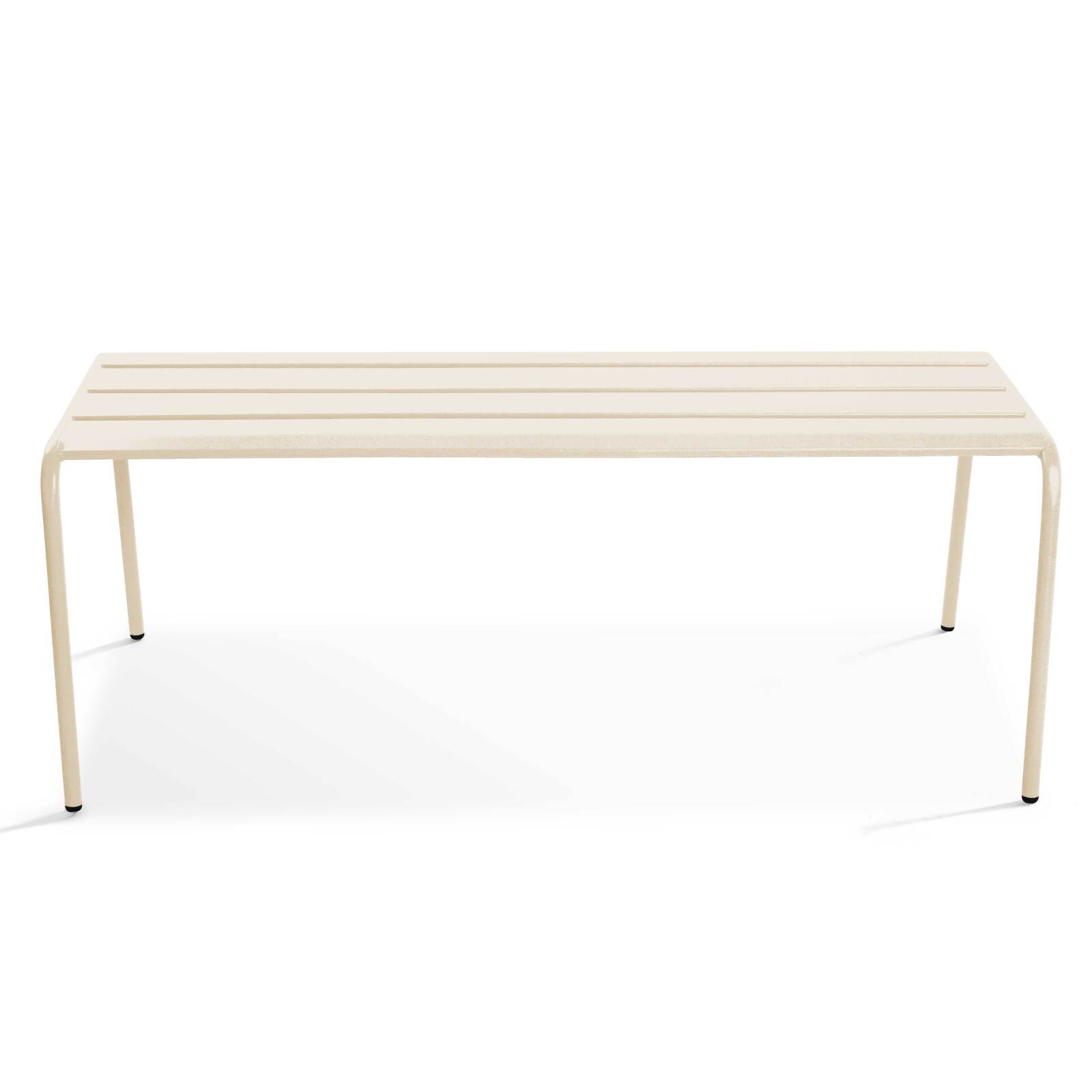 Banco de jardín de acero termolacado