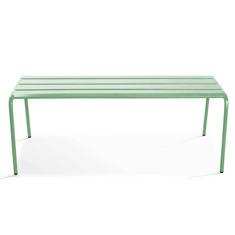 Banco de jardín de acero termolacado
