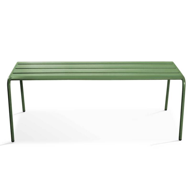 Banco de jardín de acero termolacado