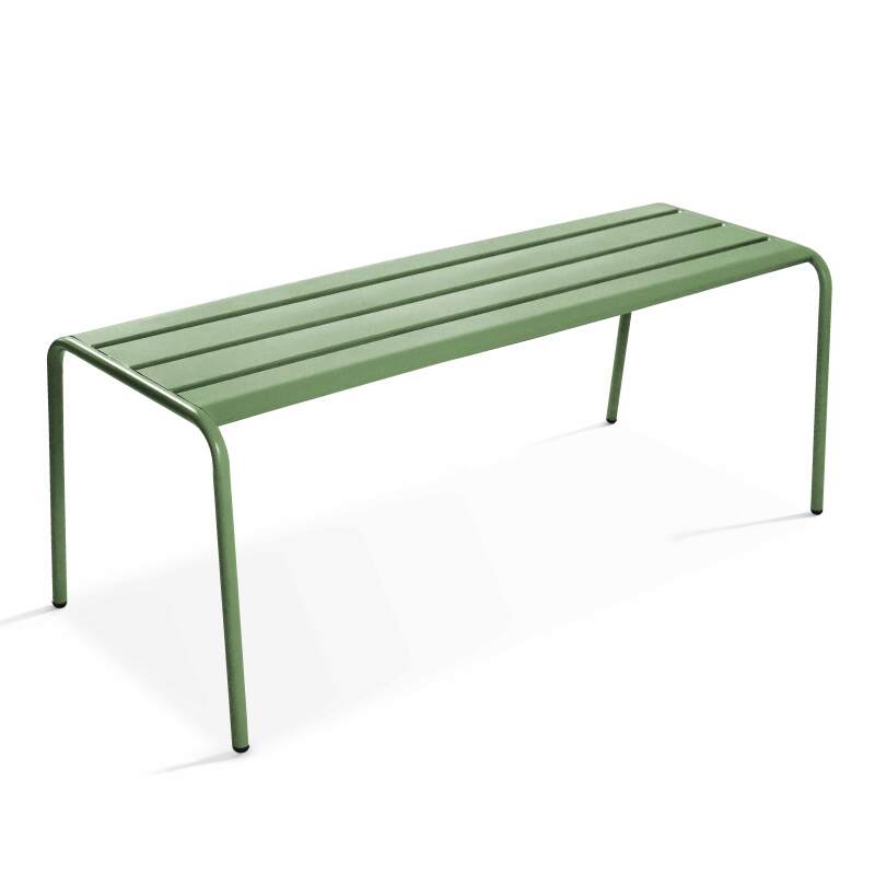Banco de jardín de acero termolacado