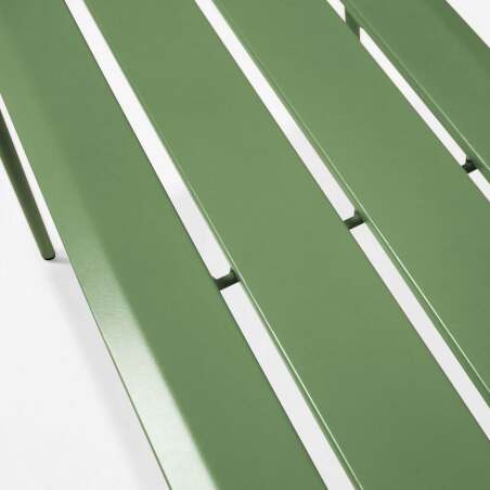 Banco de jardín de acero termolacado (3/5)