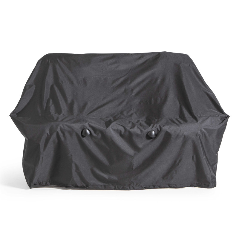 Funda de sofá de exterior negra 170 x 90 x 60 cm (2/7)
