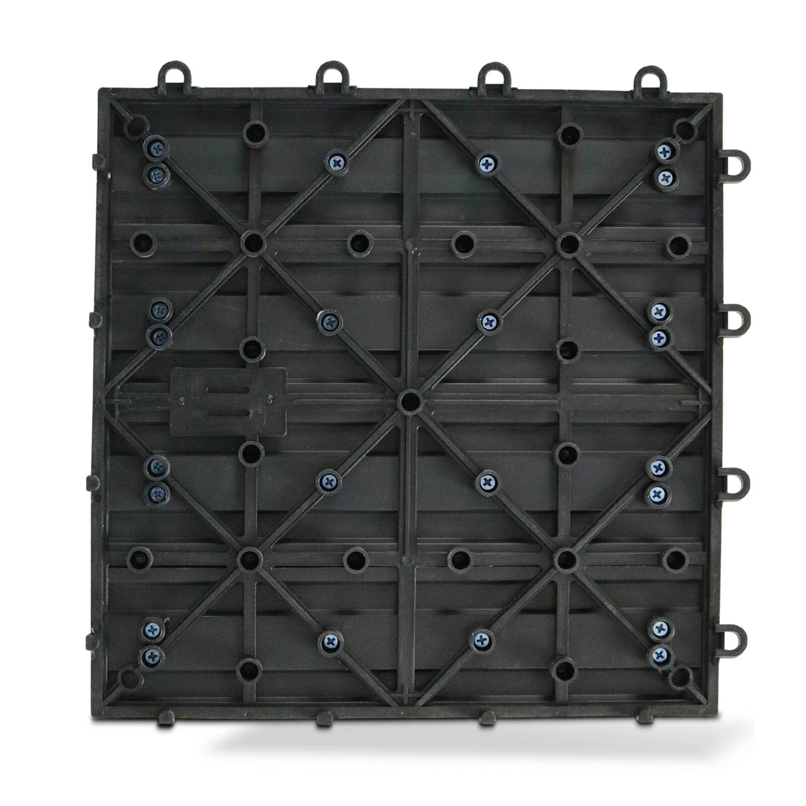 Lotes de baldosas de terraza de madera compuesta con sistema de clips Lotes de baldosas de terraza de madera compuesta con sistema de clips