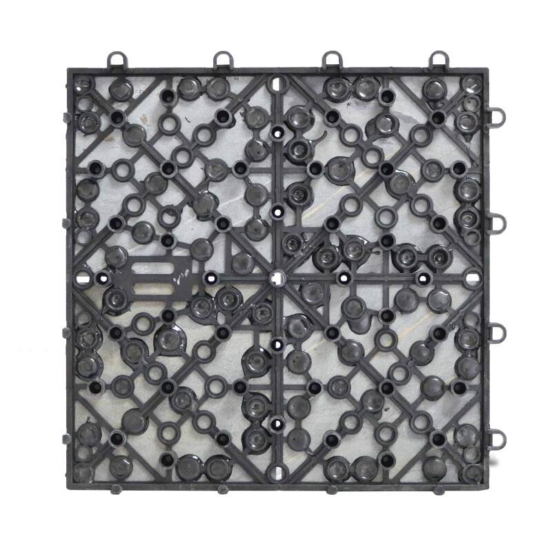 Lotes de baldosas de terraza de piedra natural con sistema de clips