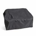 Funda de sofá de exterior negra 170 x 90 x 60 cm