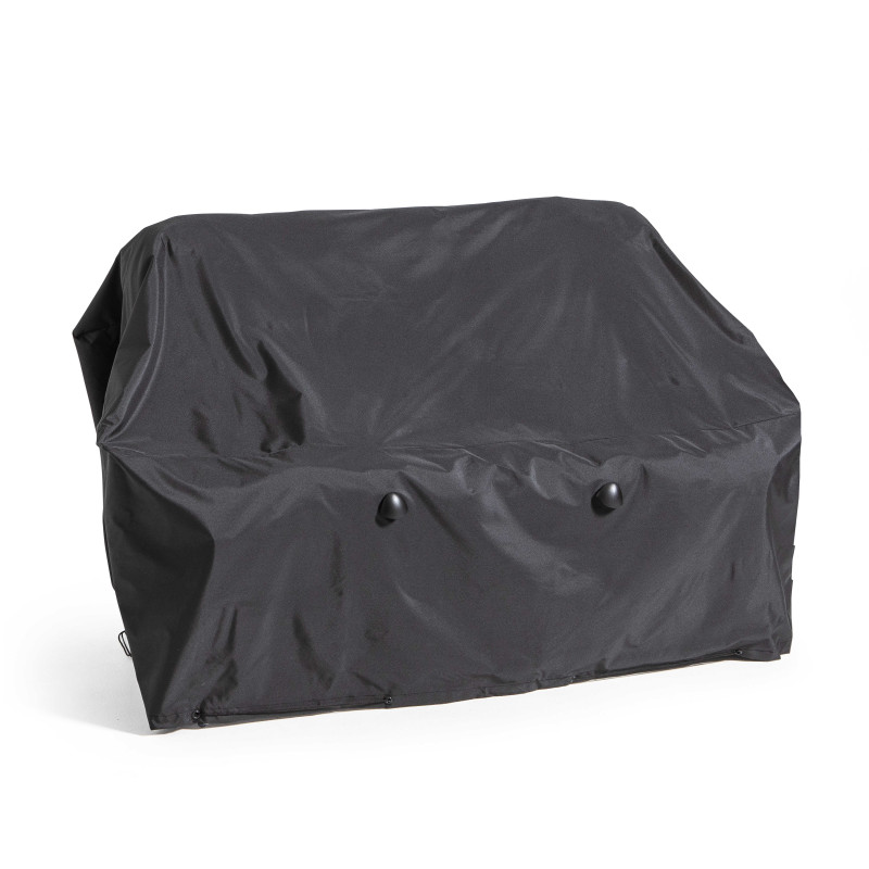 Funda de sofá de exterior negra 170 x 90 x 60 cm