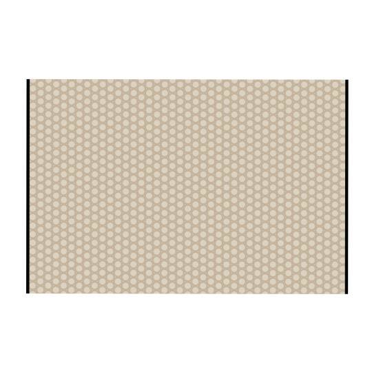 Alfombra rectangular de exterior con diseños de doble cara en polipropileno