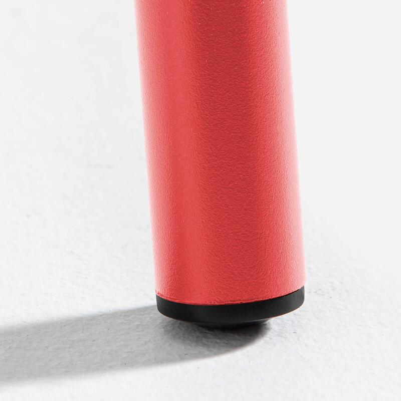 Mesa redonda de jardín (Ø120 x 72 cm) de metal (2/3)