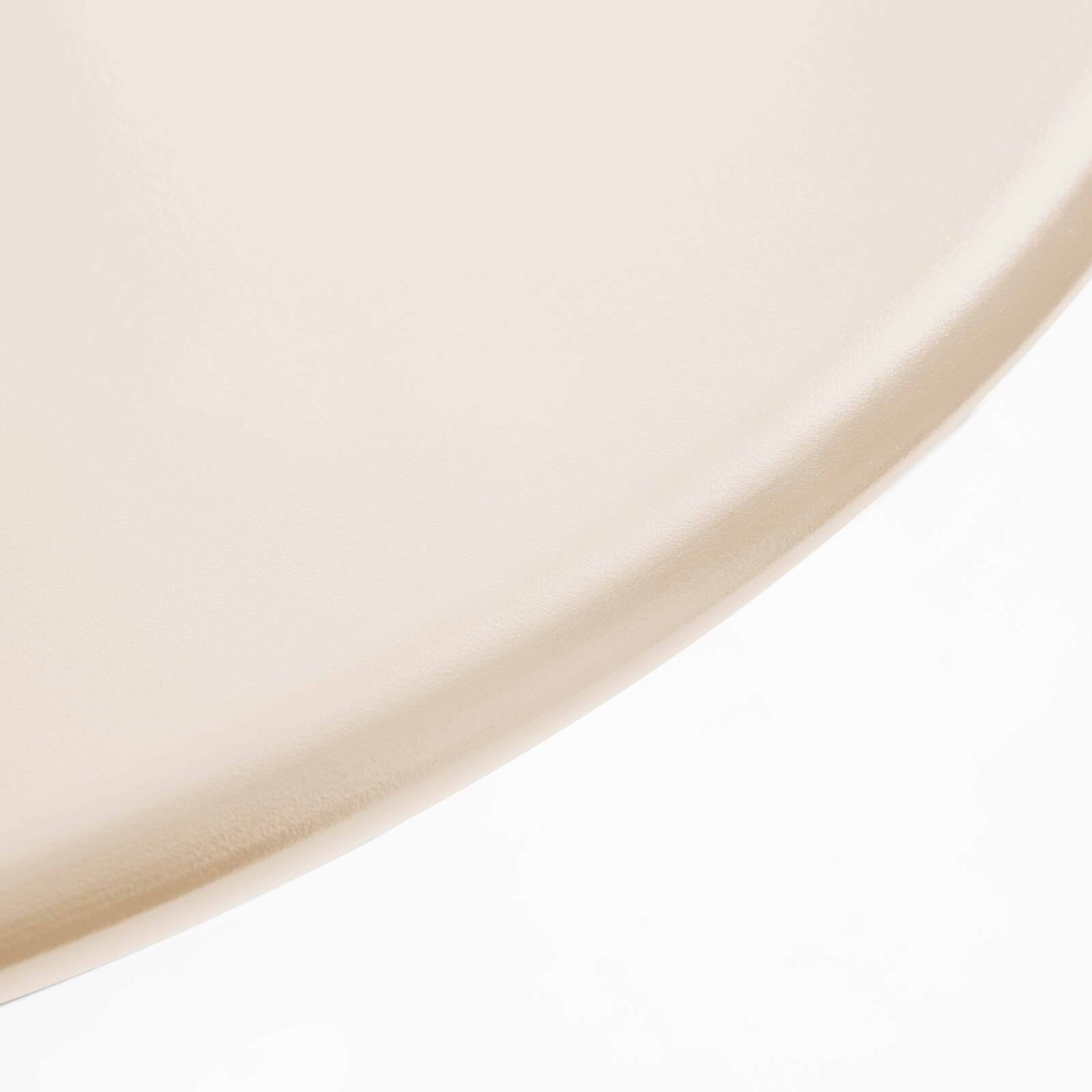 Mesa de jardín redonda Ø120 x 72 cm y 6 sillas con brazos de metal