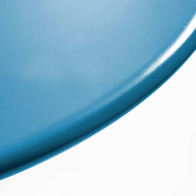 Mesa de jardín redonda Ø120 x 72 cm y 6 sillas con brazos de metal (3/7)