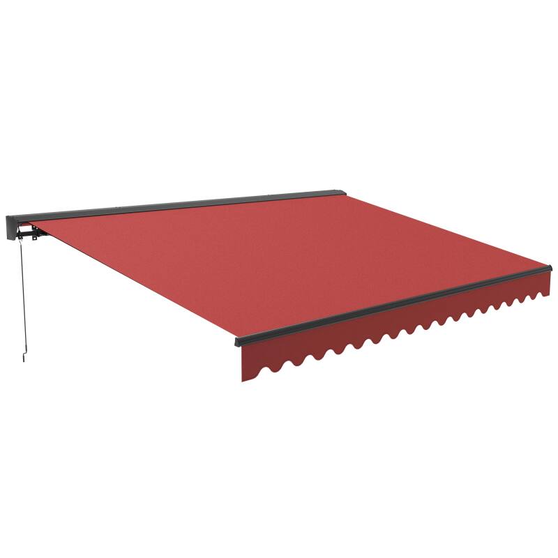 Toldo de campaña de 2,50 x 2 m con caja semi-integral