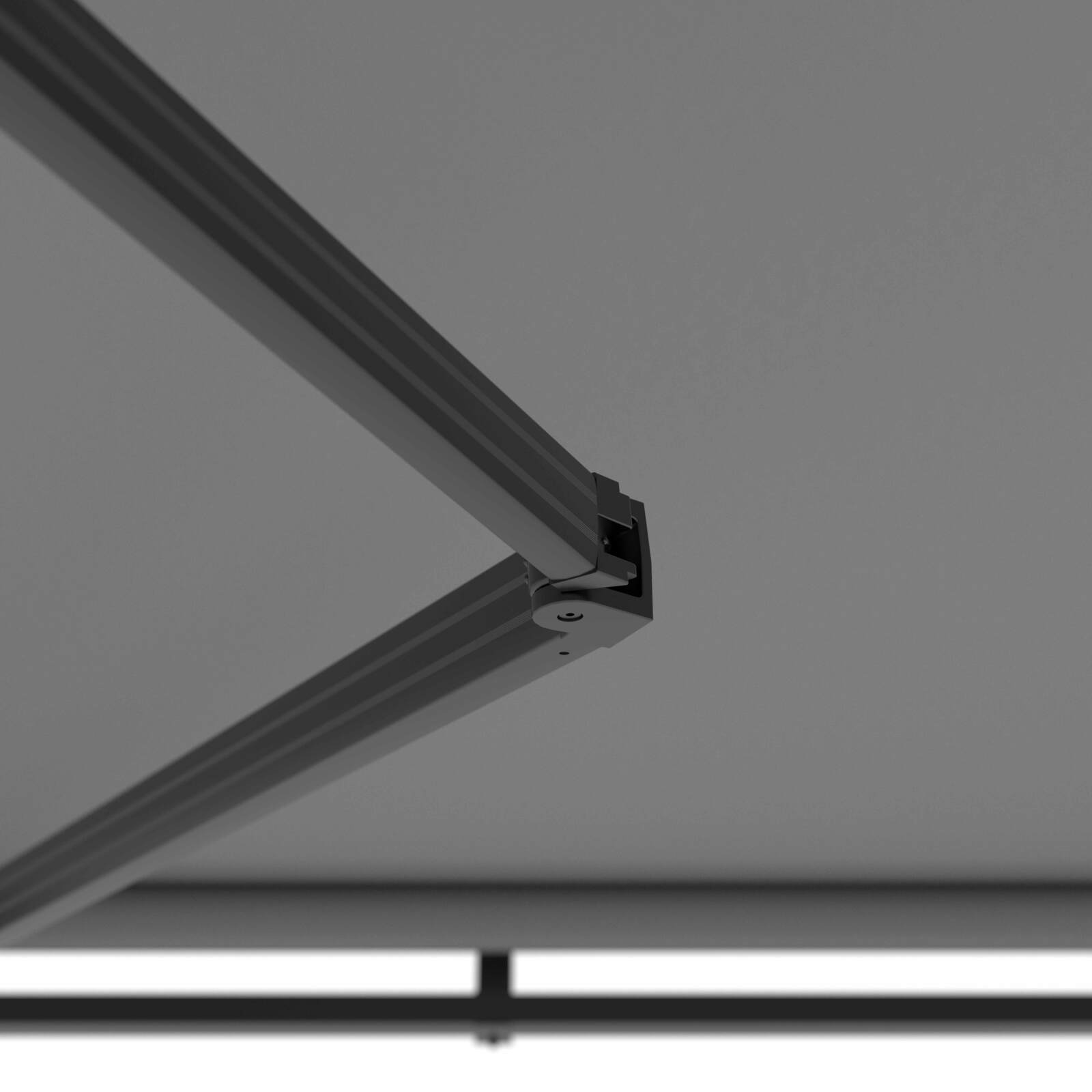 Toldo de campaña de 2,50 x 2 m con caja semi-integral