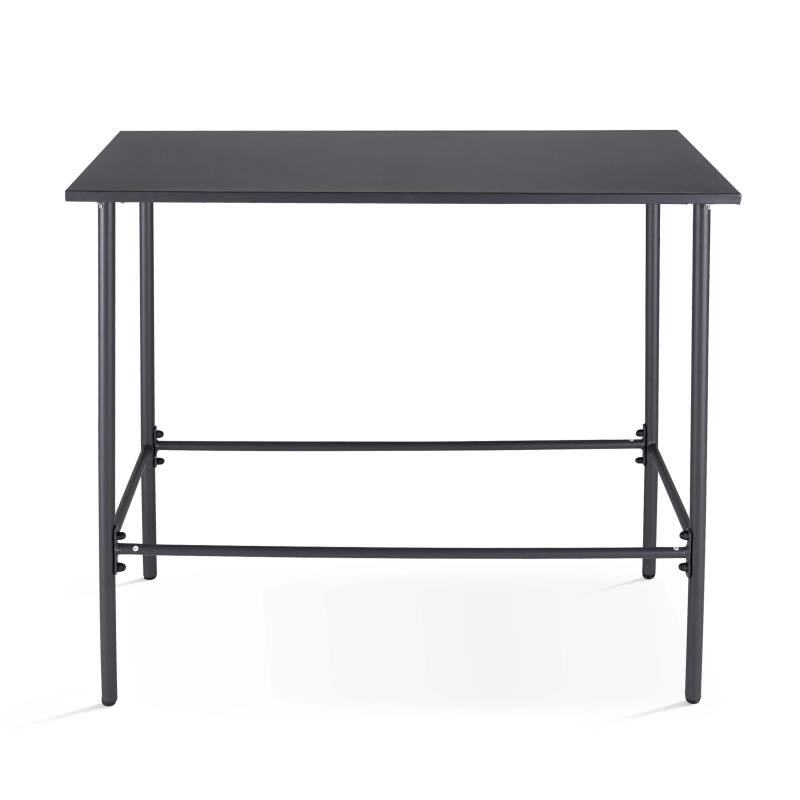 Mesa de jardín alta (120 x 60 x 105 cm) de acero termolacado (2/6)