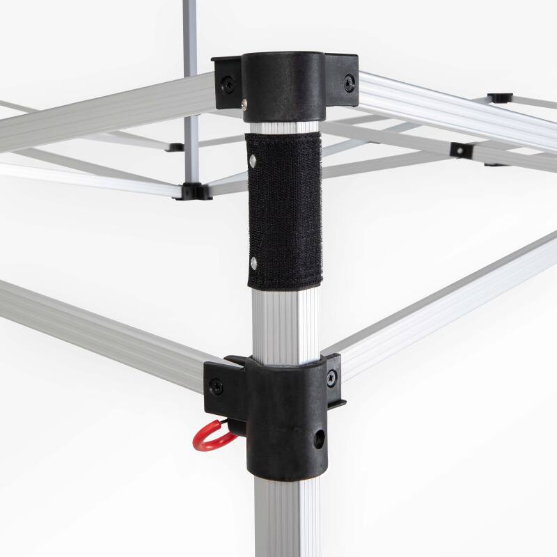 Carpa plegable de aluminio de 4x4m, 300g/m², 40mm