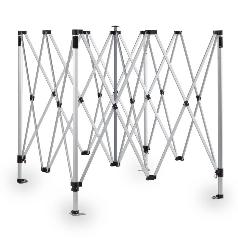 Carpa plegable de aluminio de 4x4m, 300g/m², 40mm