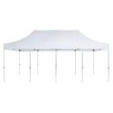 Carpa plegable blanco de aluminio 4x8m 300g/m² 40mm