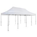 Carpa plegable blanco de aluminio 4x8m 300g/m² 40mm