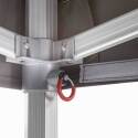 Carpa plegable M2 de aluminio 3x3m 480g/m² 50mm