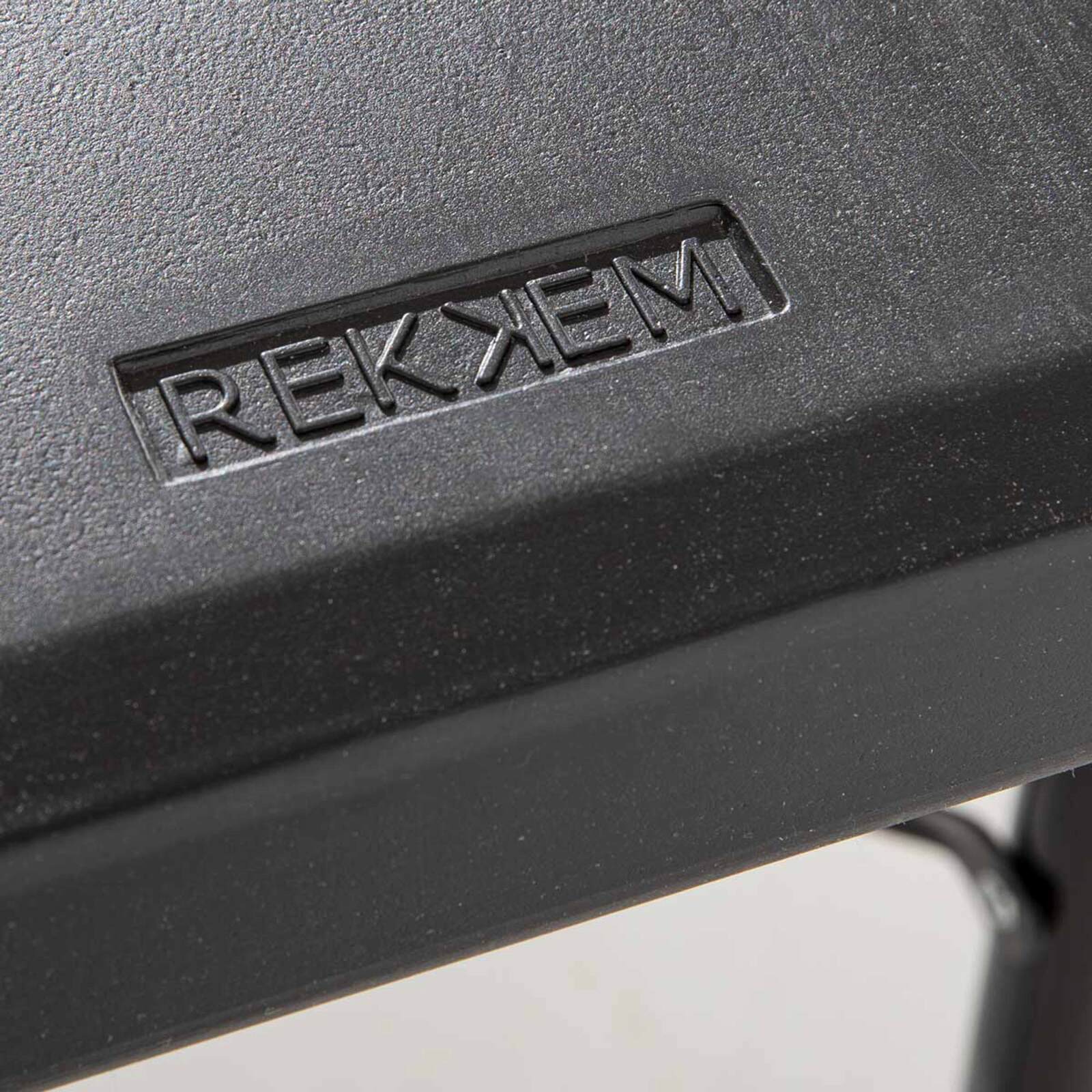 Mesa auxiliar negra para recepción de 200 cm Mesa auxiliar negra para recepción de 200 cm