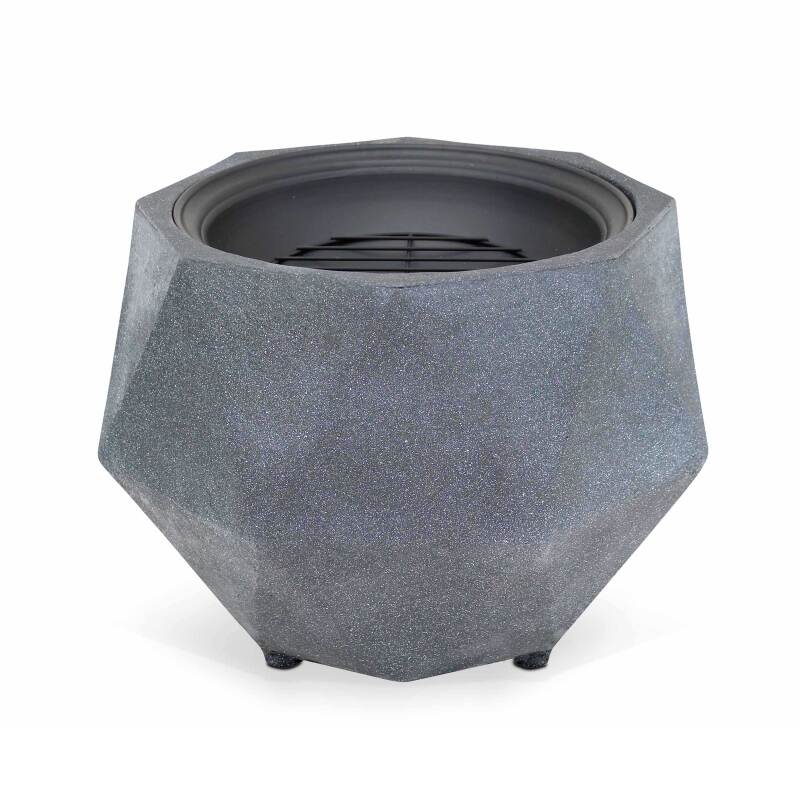 Brasero redondo de piedra reconstituida (Ø64,5 x 48,5 cm)