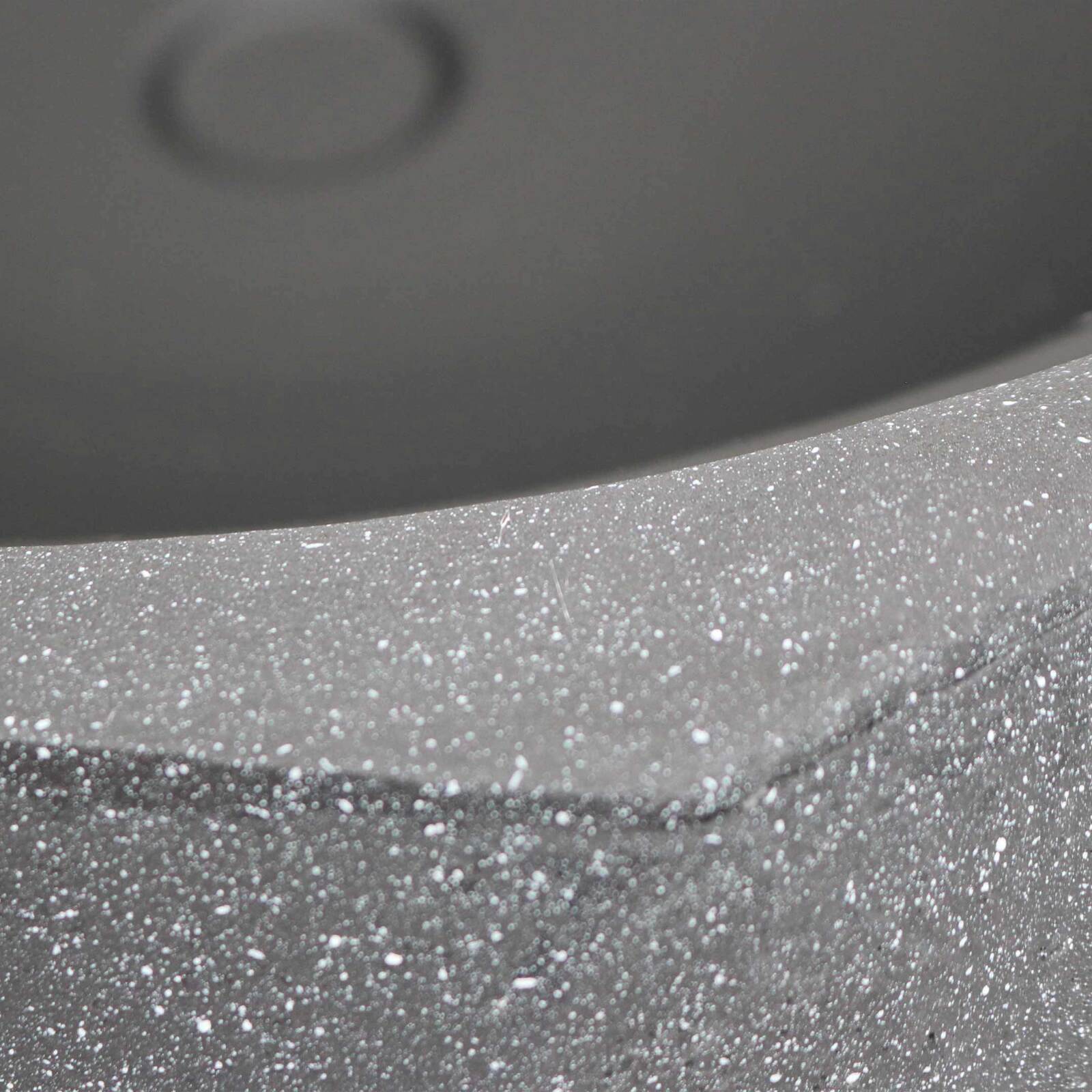 Brasero redondo de piedra reconstituida (Ø64,5 x 48,5 cm)