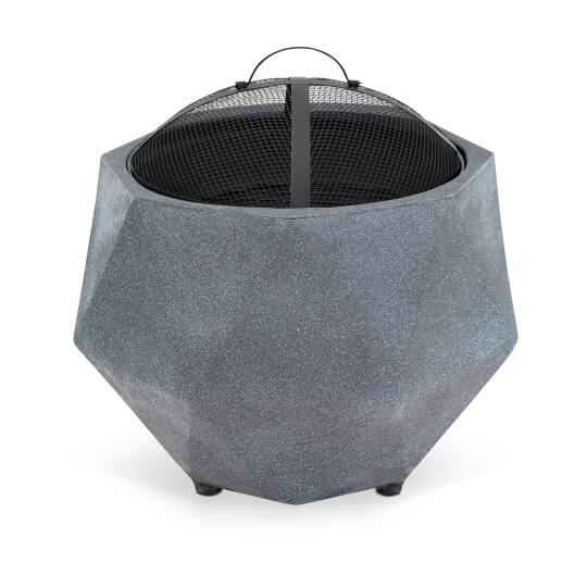 Brasero de madera Ø64,5cm | Calefacción exterior | Oviala