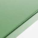 Mesa de jardín rectangular de 180 x 90 cm y 6 sillas de metal